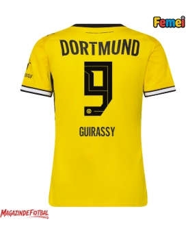 Borussia Dortmund Serhou Guirassy #9 Tricou Fotbal Replică 2026-27 Femei Acasa Borussia Dortmund Serhou Guirassy #9 Tricou Fotbal Replică 2026-27 Femei Acasa
